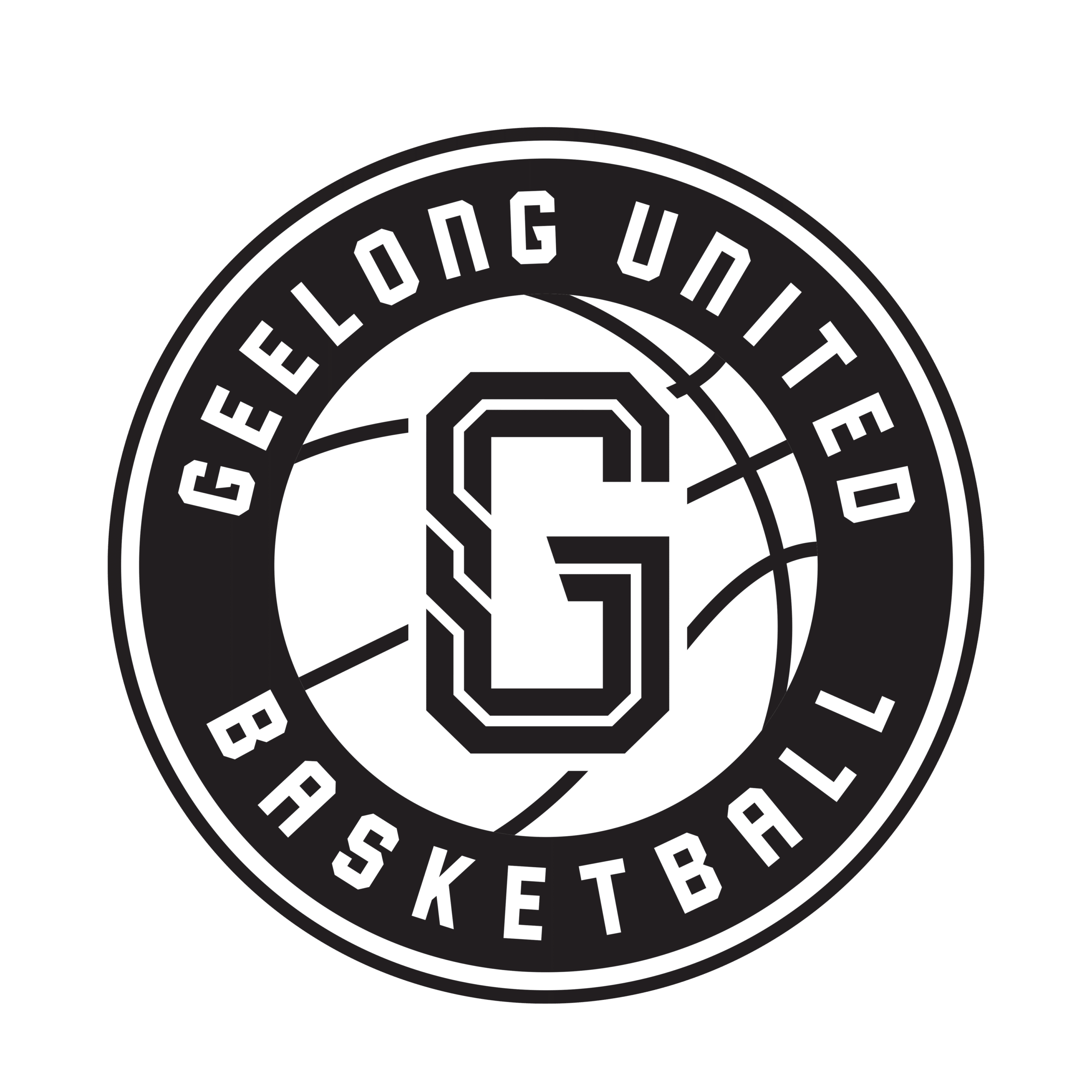 Geelong united basketball logo